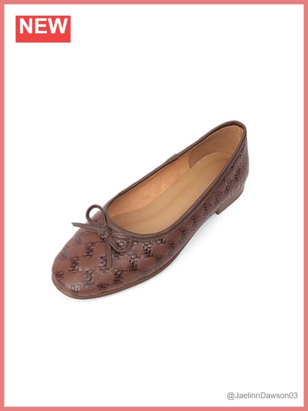 Women's Genuine Leather Bowtie Slip On Loafers Flat Comfortable Shoes